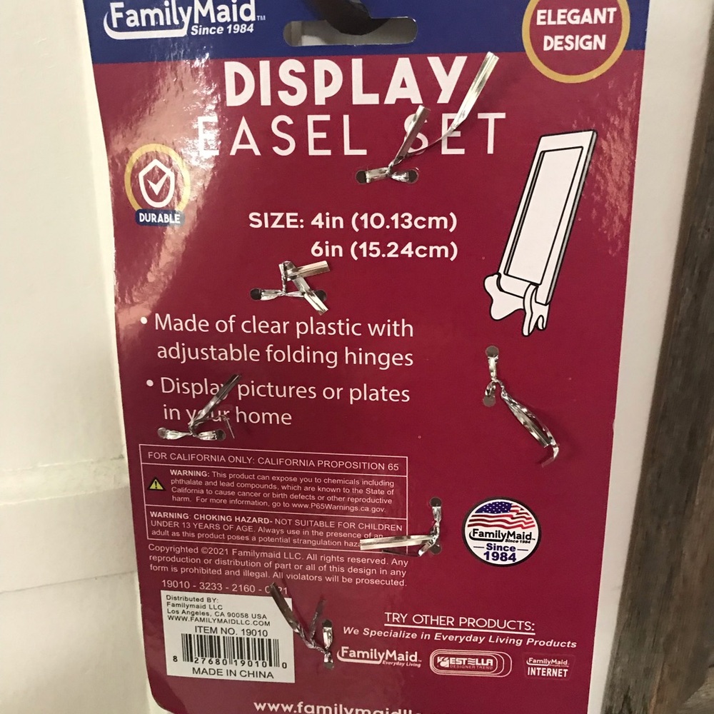 ✔️NWOT Display Easel Set 🖼 - Picture 2 of 2